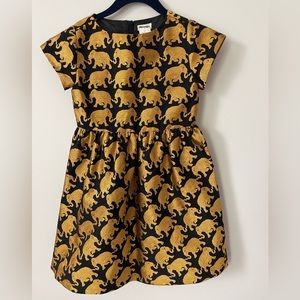 Crewcuts Dress Size 5 color black / gold